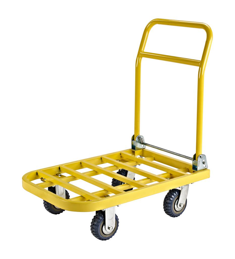 廠家75x50cm  承重150kg 優(yōu)質超耐用方管手推車
