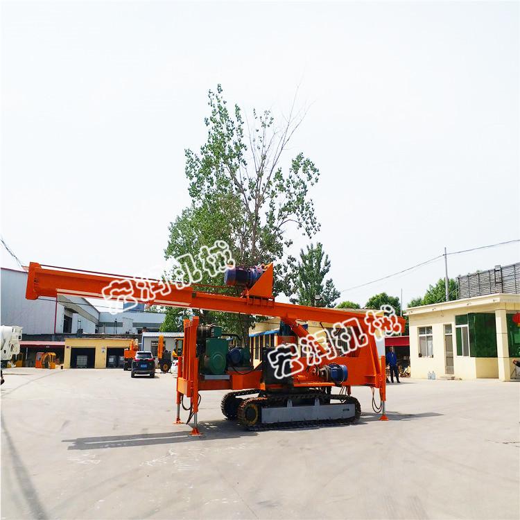 供應(yīng)履帶注漿cfg樁機(jī)  液壓自行式長螺旋鉆機(jī) 公路地基打樁機(jī)