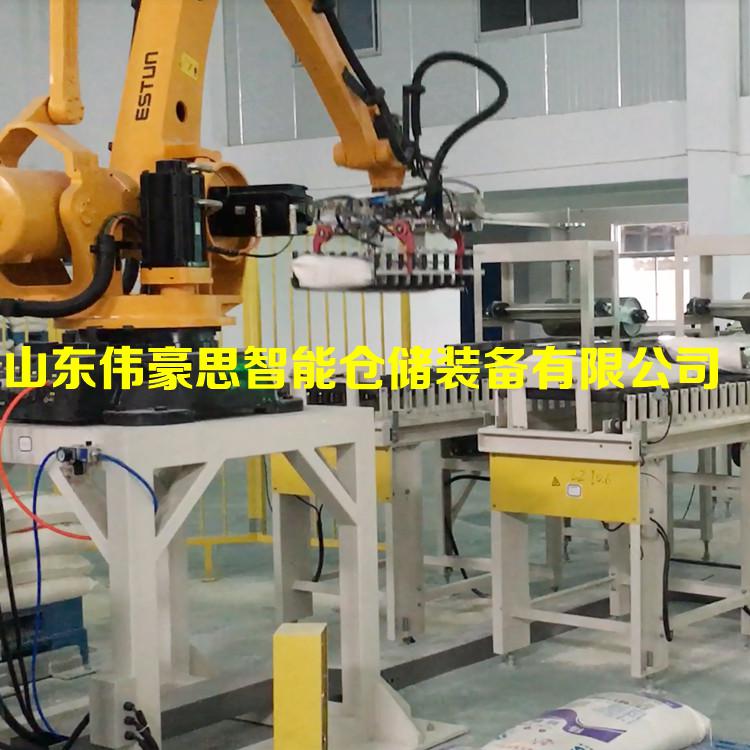 袋料全自動碼垛機(jī)成套設(shè)備 木屑碼垛機(jī)價格
