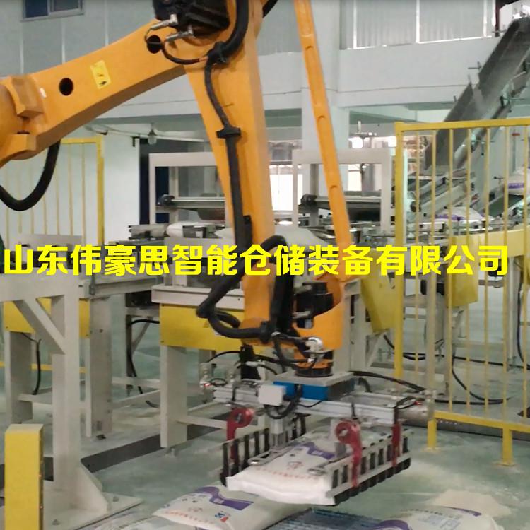 袋料全自動碼垛機成套設(shè)備 木屑碼垛機價格