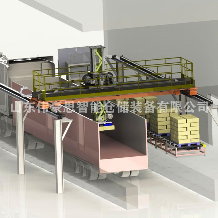 肥料自動裝車設(shè)備供應(yīng)商 全自動裝車機械手非標(biāo)定制